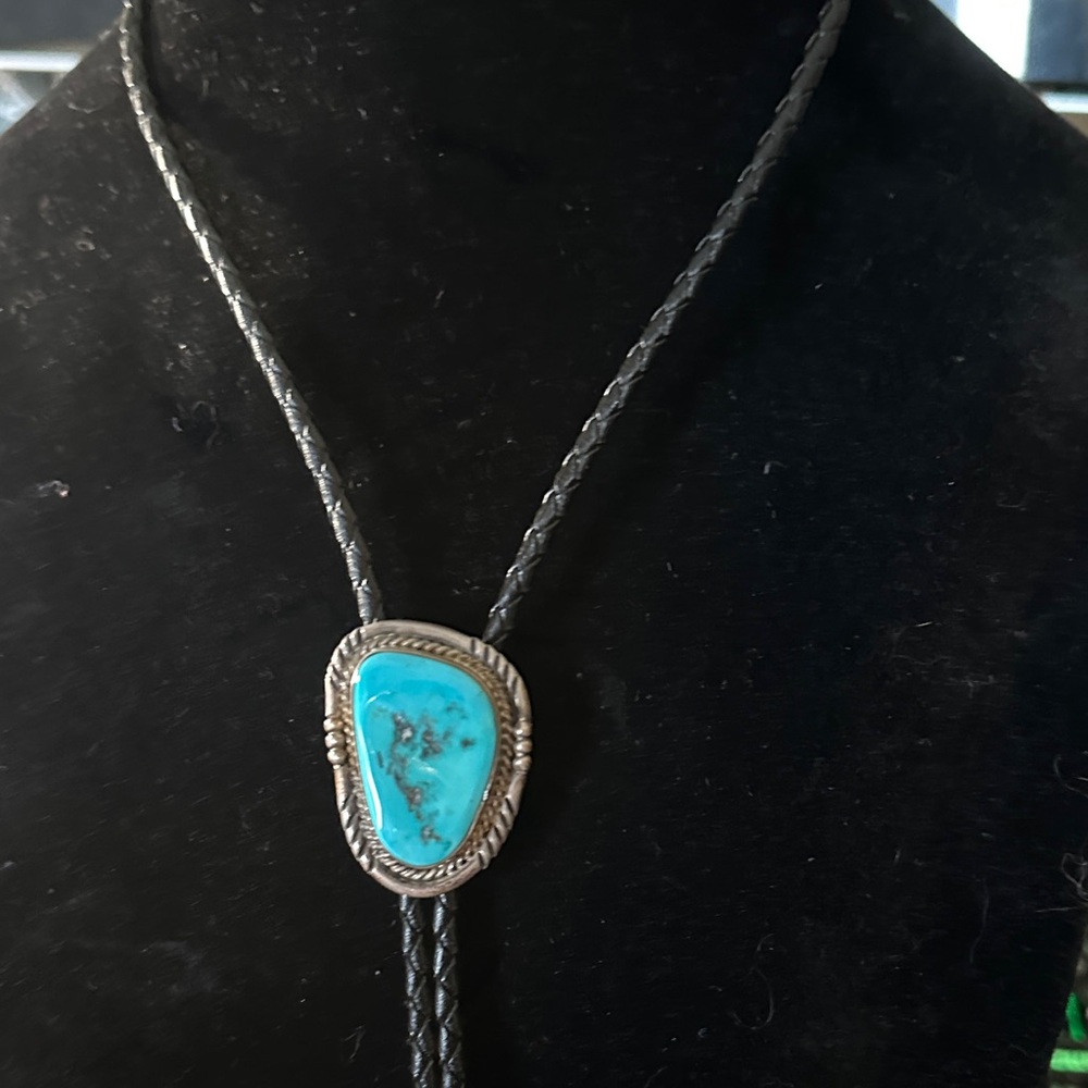 Turquoise and Silver Women's Necklace